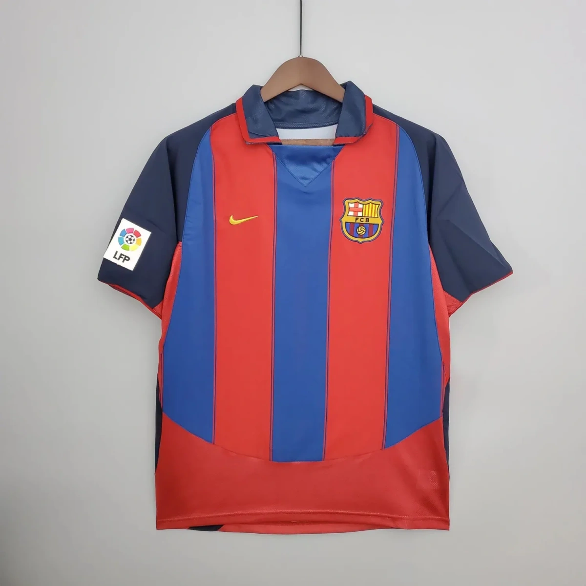 Camisa Barcelona 2003/04 Home - Retrô