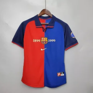 Camisa Barcelona 1999/00 Home - Retrô - Centenário