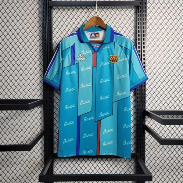 Camisa Barcelona 1995/97 Away - Retrô