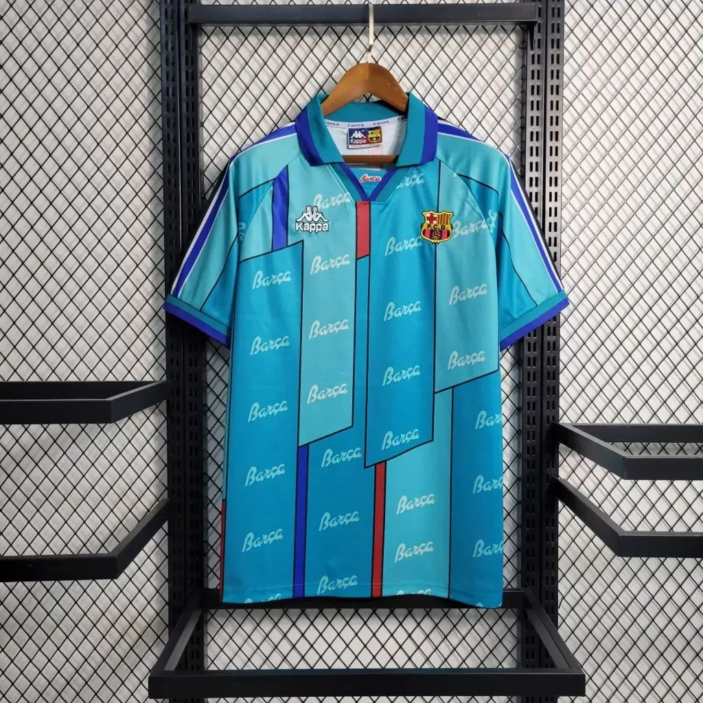 Camisa Barcelona 1995/97 Away - Retrô