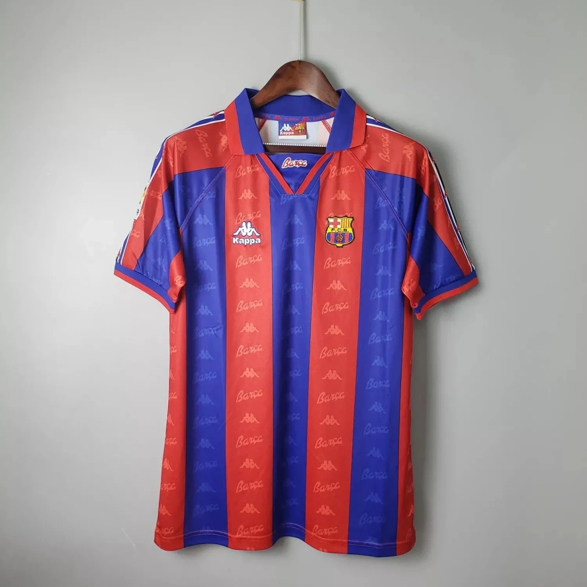 Camisa Barcelona 1995/97 Home - Retrô