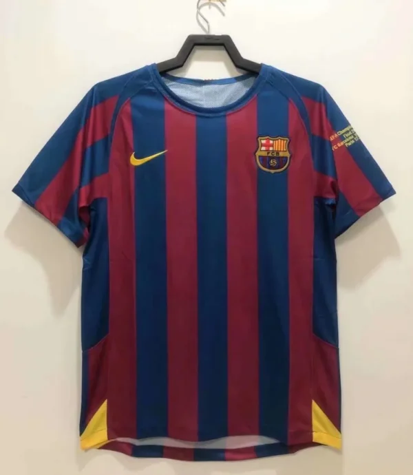 Camisa Barcelona 2005/06 Home - Retrô