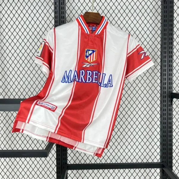 Camisa Atlético de Madrid 1999/00 Home - Retrô