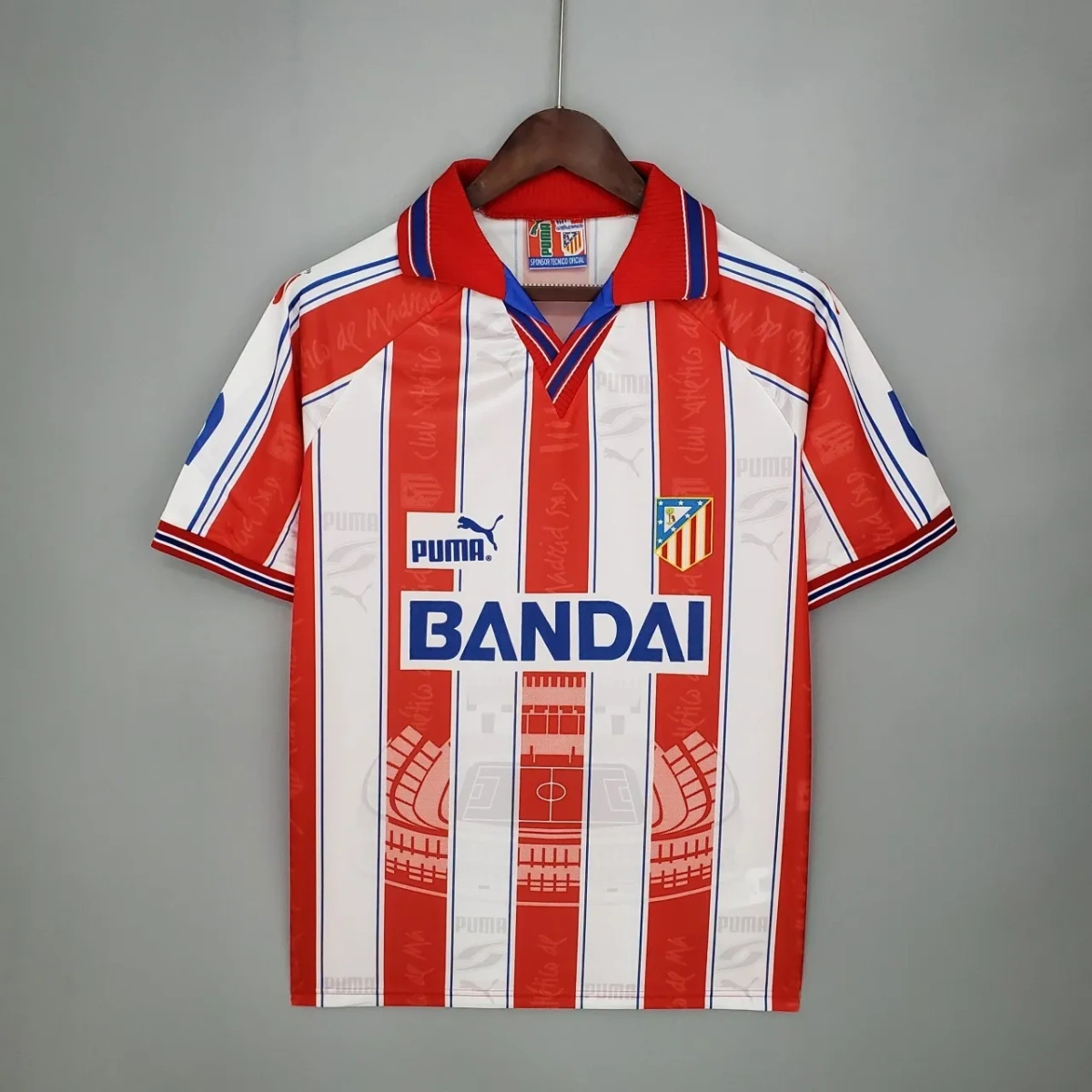Camisa Atlético de Madrid 1996/97 Home - Retrô
