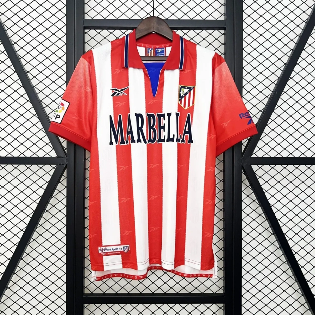 Camisa Atlético de Madrid 1998/99 Home - Retrô