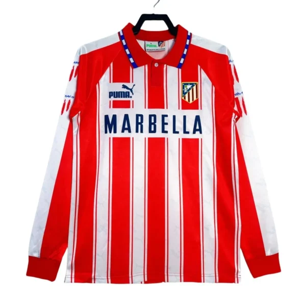 Camisa Atlético de Madrid 1994/95 Home - Retrô - Manga Longa