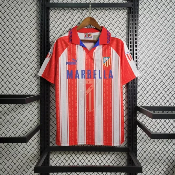 Camisa Atlético de Madrid 1995/96 Home - Retrô