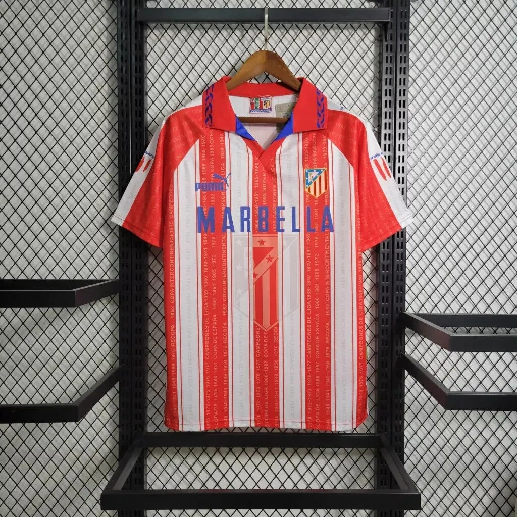 Camisa Atlético de Madrid 1995/96 Home - Retrô