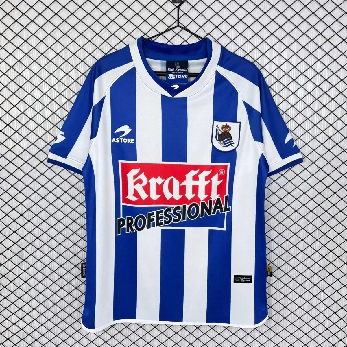 Camisa Real Sociedad 2002/03 Home - Retrô