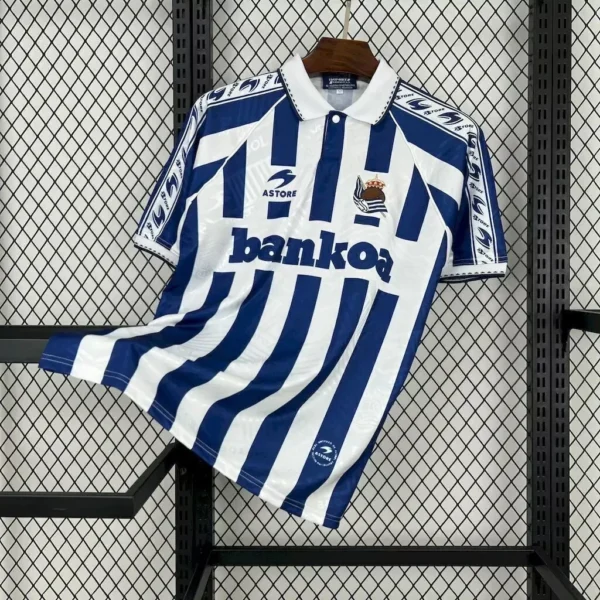 Camisa Real Sociedad 1994/95 Home - Retrô