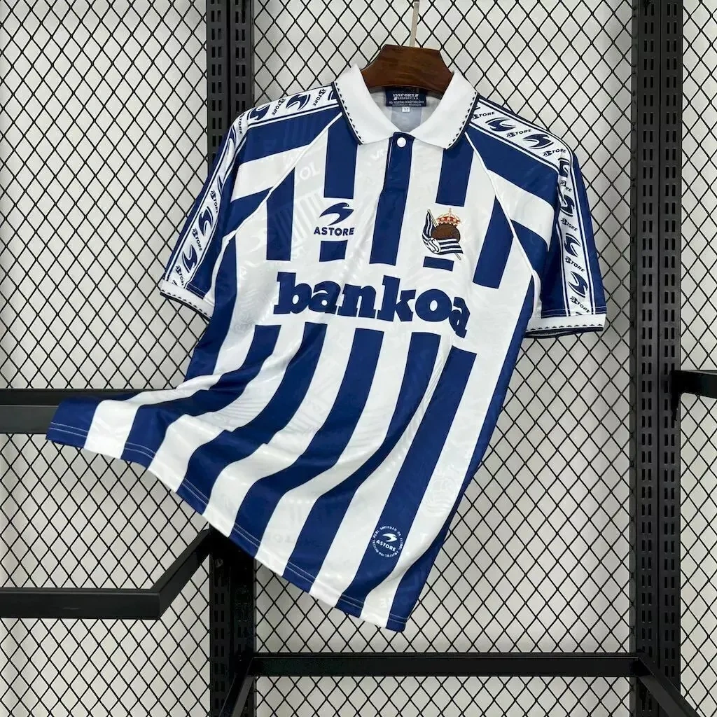 Camisa Real Sociedad 1994/95 Home - Retrô
