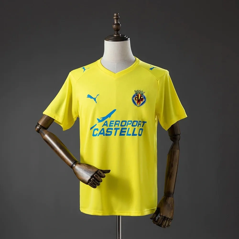 Camisa Villarreal 2008/09 Home - Retrô