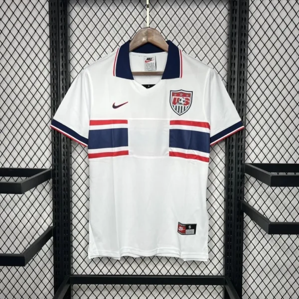 Camisa Estados Unidos 1995 Home - Retrô