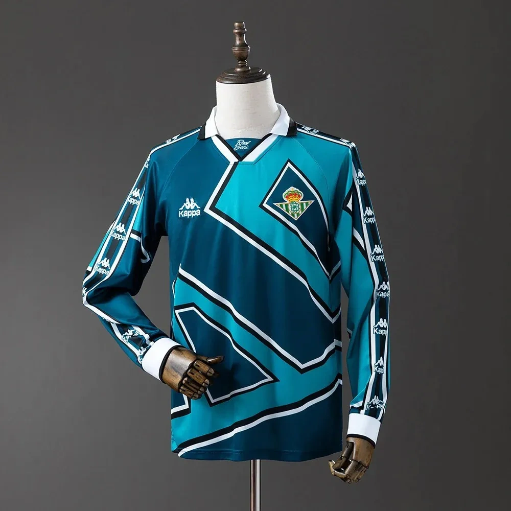 Camisa Real Betis 1995/97 Away - Retrô - Manga Longa