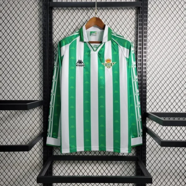 Camisa Real Betis 1995/97 Home - Retrô - Manga Longa