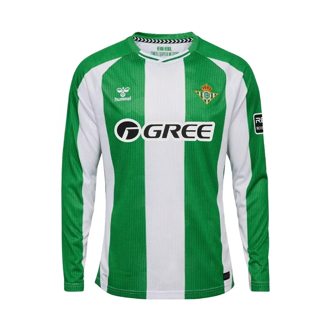 Camisa Real Betis 25/26 Home - Manga Longa