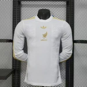 Camisa México 2025 - Versão Jogador - Manga Longa