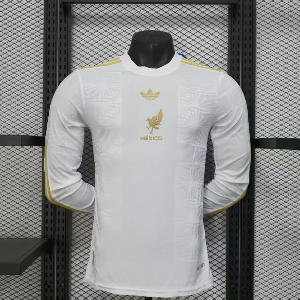 Camisa México 2025 - Versão Jogador - Manga Longa