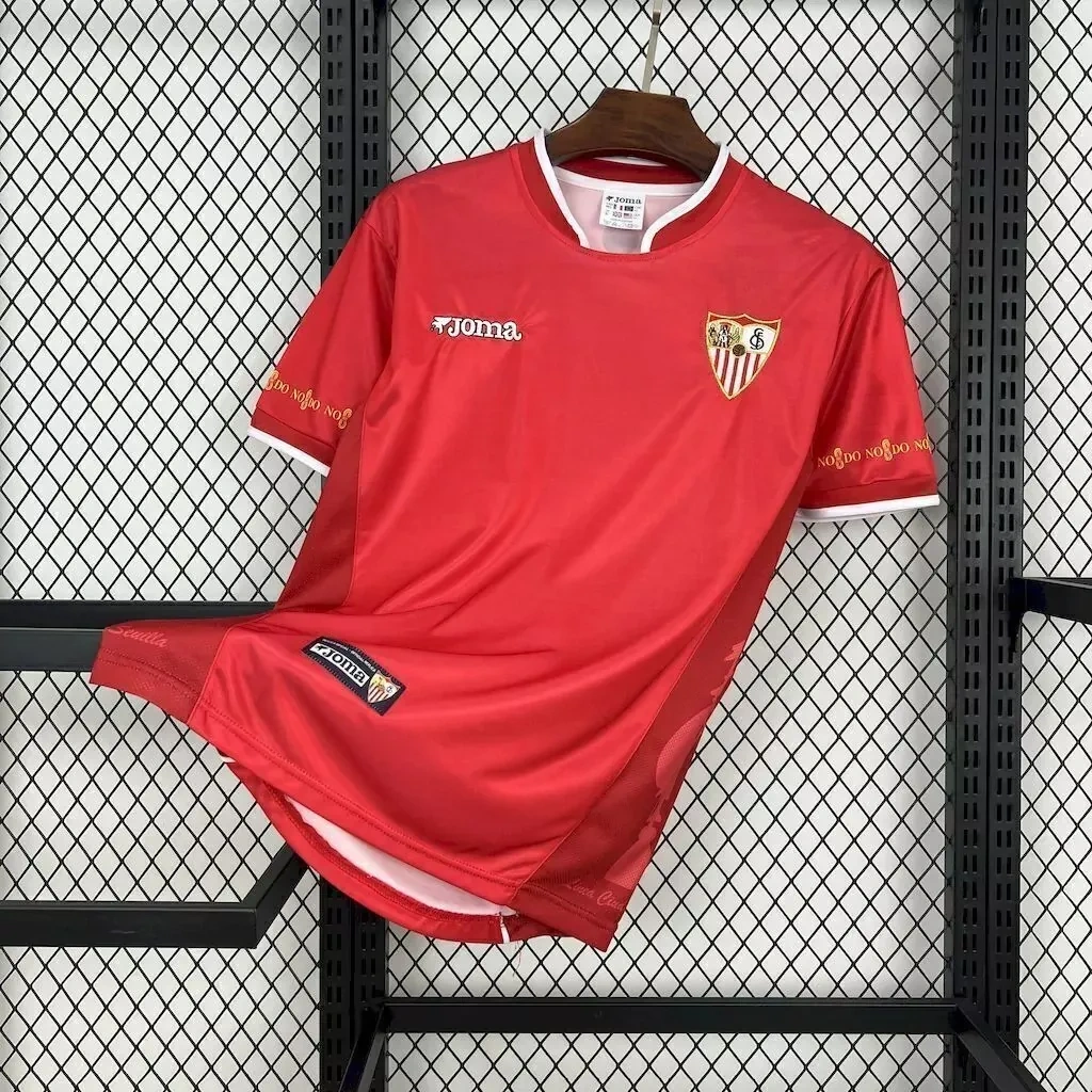 Camisa Sevilla 2003/04 Away - Retrô