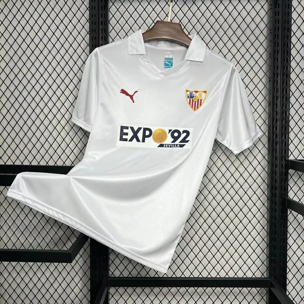 Camisa Sevilla 1987/90 Home - Retrô