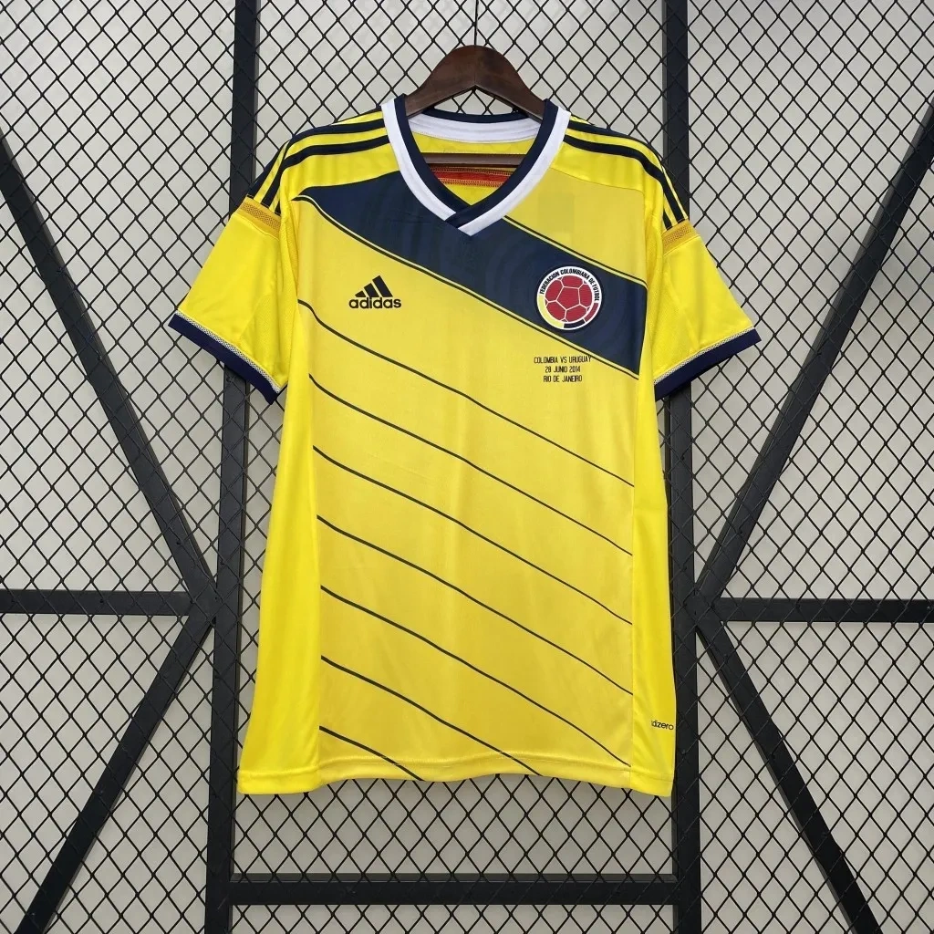 Camisa Colômbia 2014 - Retrô