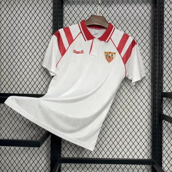 Camisa Sevilla 1992/93 Home - Retrô