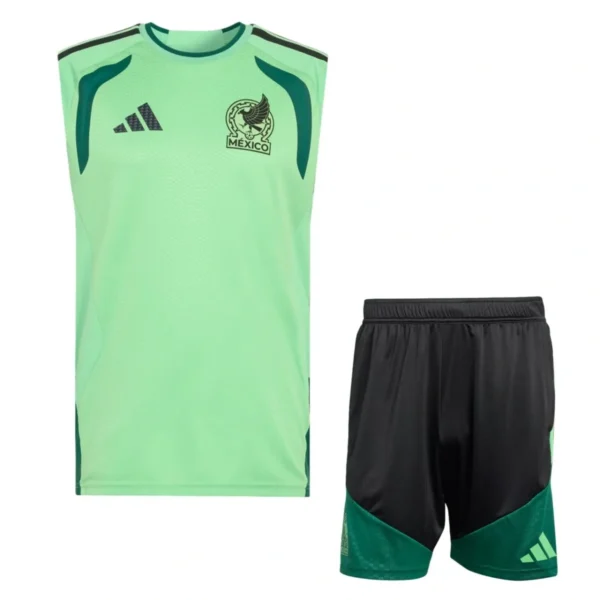 Kit de Treino México 2026 - Versão Jogador - Sem Mangas