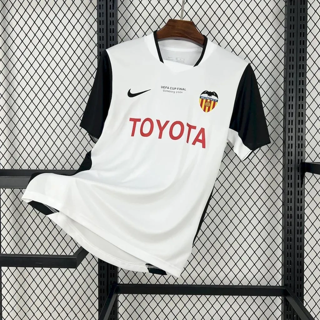 Camisa Valencia 2003/04 Home - Retrô