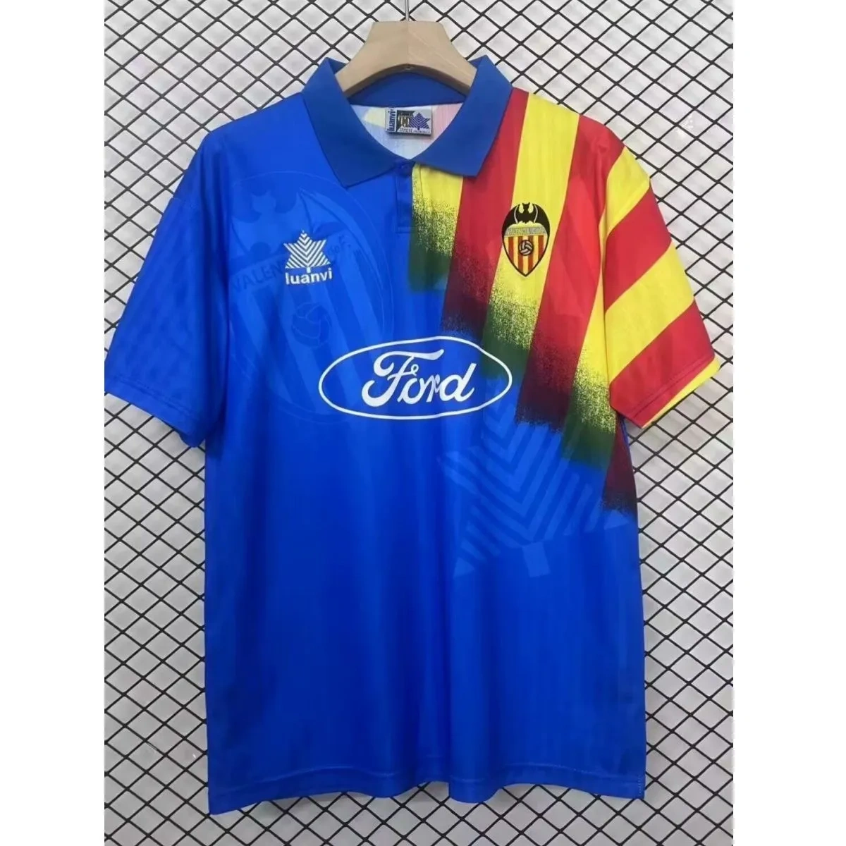 Camisa Valencia 1995/96 Away - Retrô