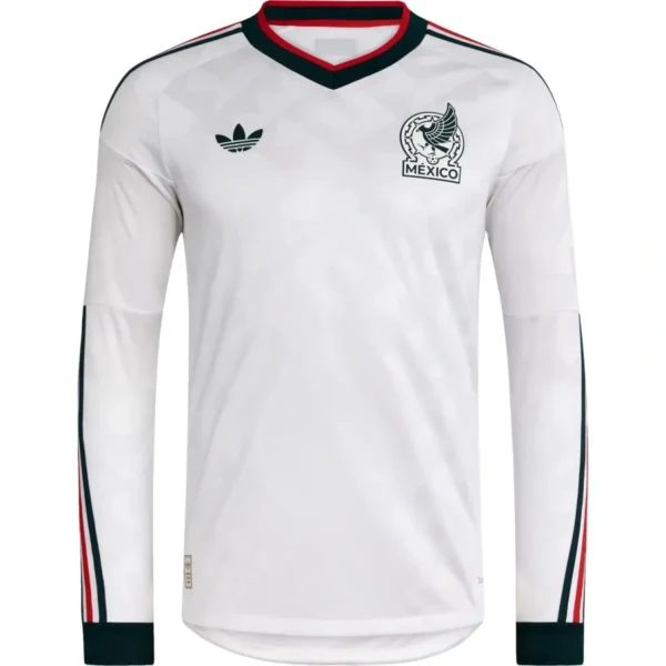 Camisa México 2026 Away - Versão Jogador - Manga Longa