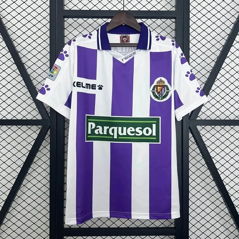 Camisa Real Valladolid 1995/96 Home - Retrô