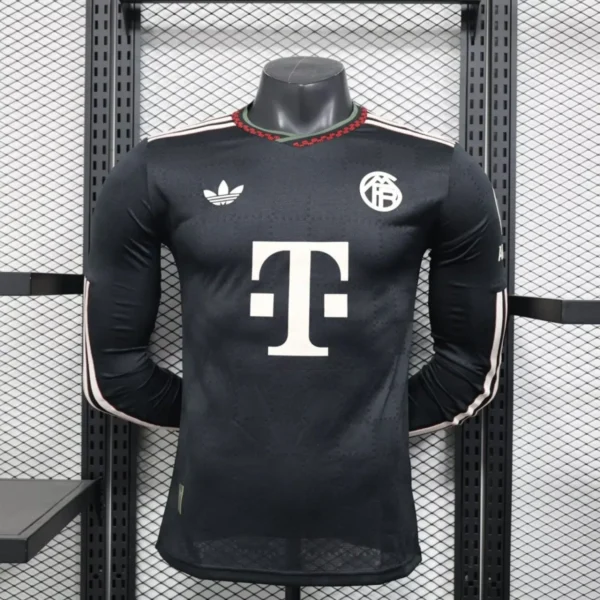 Camisa Bayern de Munique 25/26 Terceira - Versão Jogador - Manga Longa