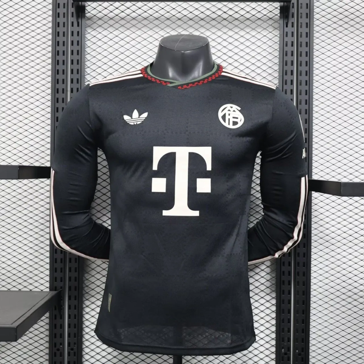 Camisa Bayern de Munique 25/26 Terceira - Versão Jogador - Manga Longa