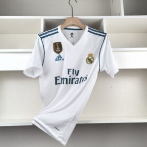 Camisa Real Madrid 2017/18 Home - Retrô - Versão Jogador
