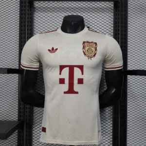 Camisa Bayern de Munique 25/26 - Versão Jogador - Aniversário de 125 Anos