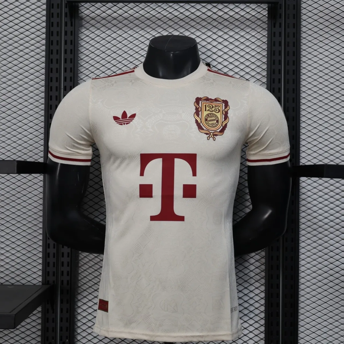 Camisa Bayern de Munique 25/26 - Versão Jogador - Aniversário de 125 Anos