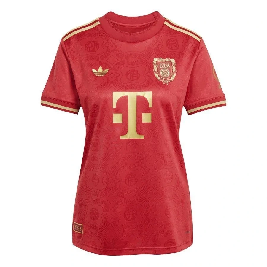 Camisa Bayern de Munique 25/26 - Feminina - Aniversário de 125 Anos