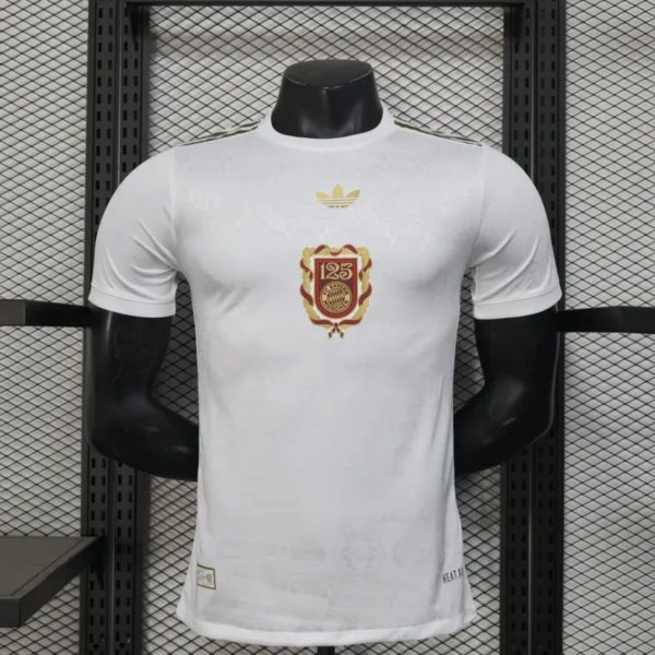 Camisa Bayern de Munique 25/26 - Versão Jogador - Aniversário de 125 Anos