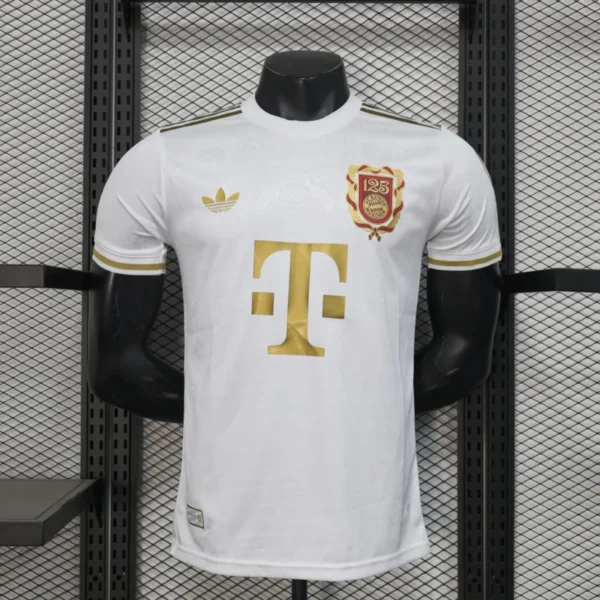 Camisa Bayern de Munique 25/26 - Versão Jogador - Aniversário de 125 Anos