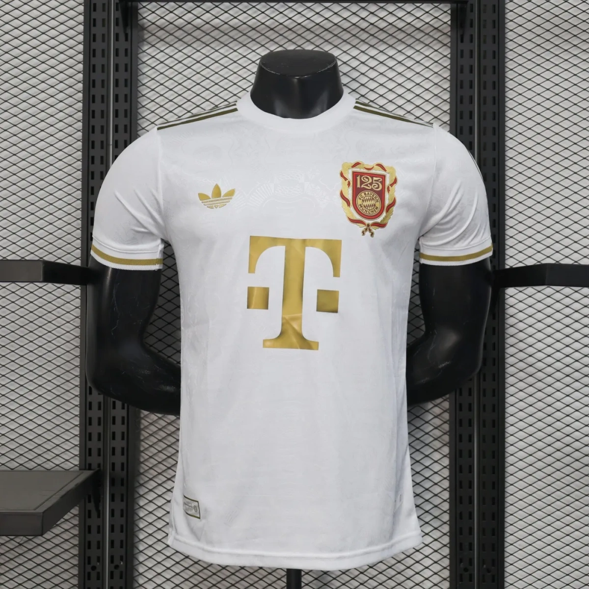 Camisa Bayern de Munique 25/26 - Versão Jogador - Aniversário de 125 Anos
