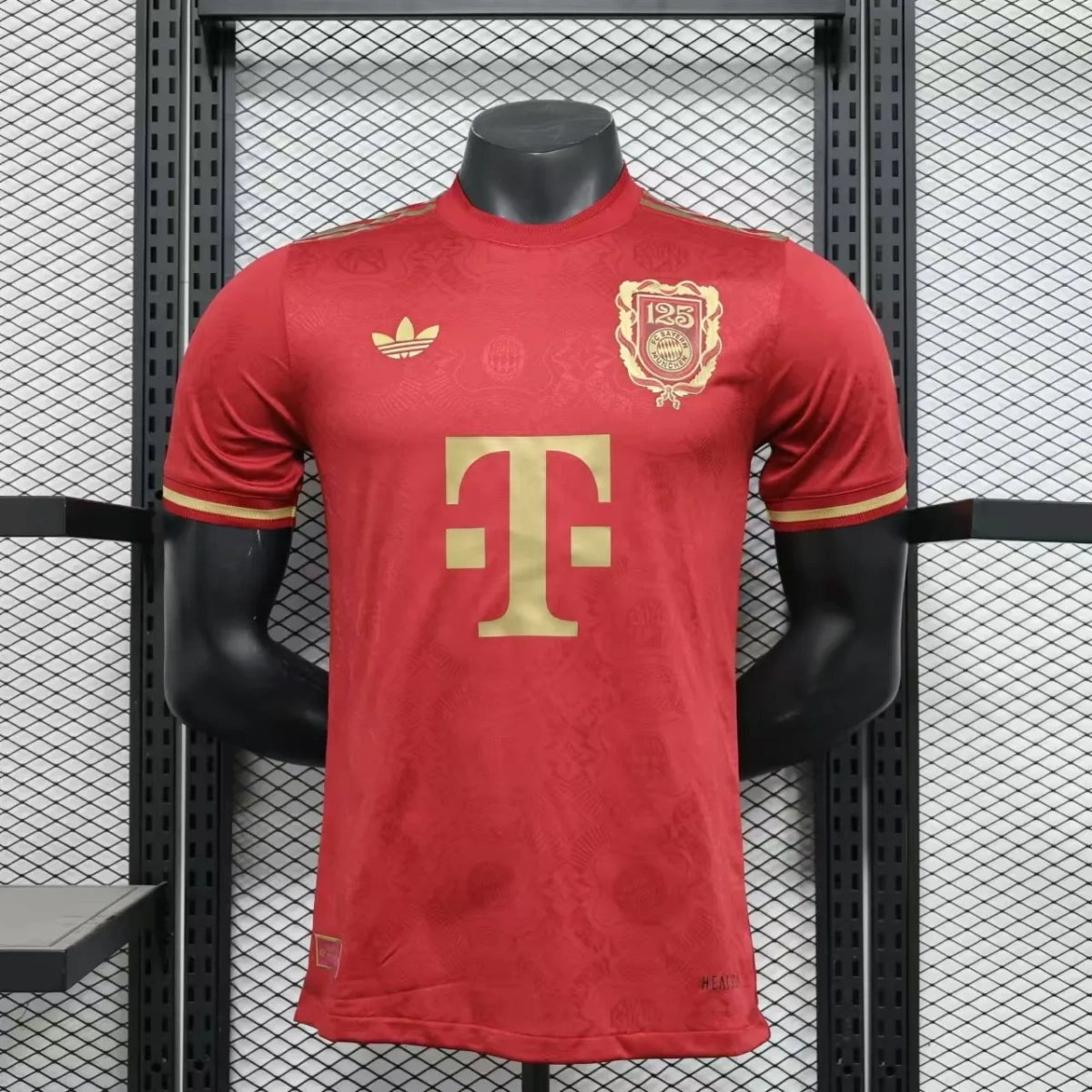 Camisa Bayern de Munique 25/26 - Versão Jogador - Aniversário de 125 Anos