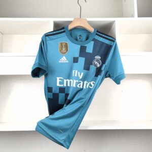 Camisa Real Madrid 2017/18 Terceira - Retrô - Versão Jogador