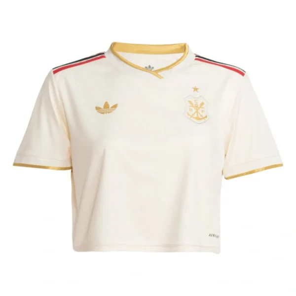 Thai Version Womens Flamengo 25/26 Third Cropped