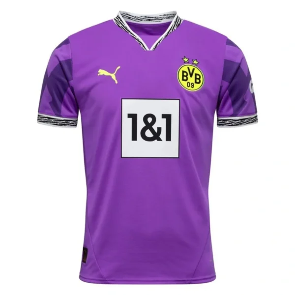 Camisa Borussia Dortmund 25/26 - Versão Jogador - Goleiro - Aniversário de 26 Anos