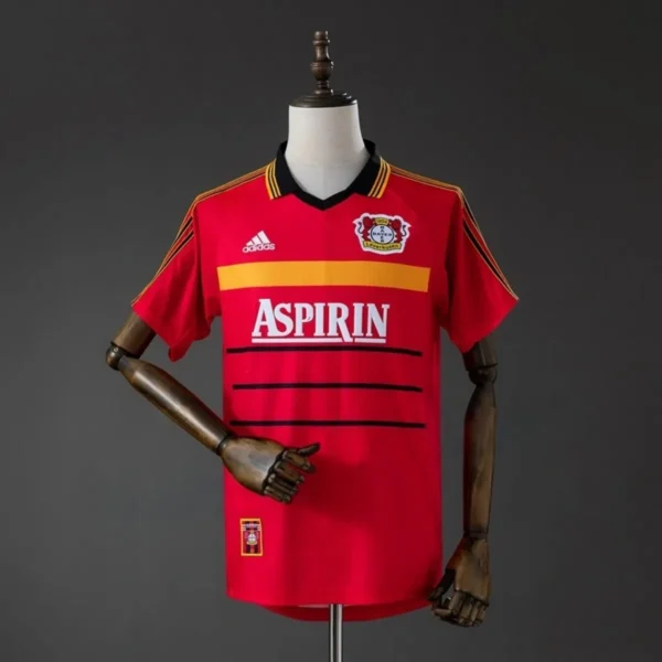 Camisa Bayer Leverkusen 1999/00 Home - Retrô