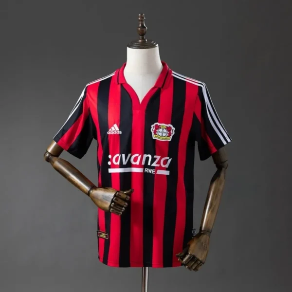 Camisa Bayer Leverkusen 2000/01 Home - Retrô