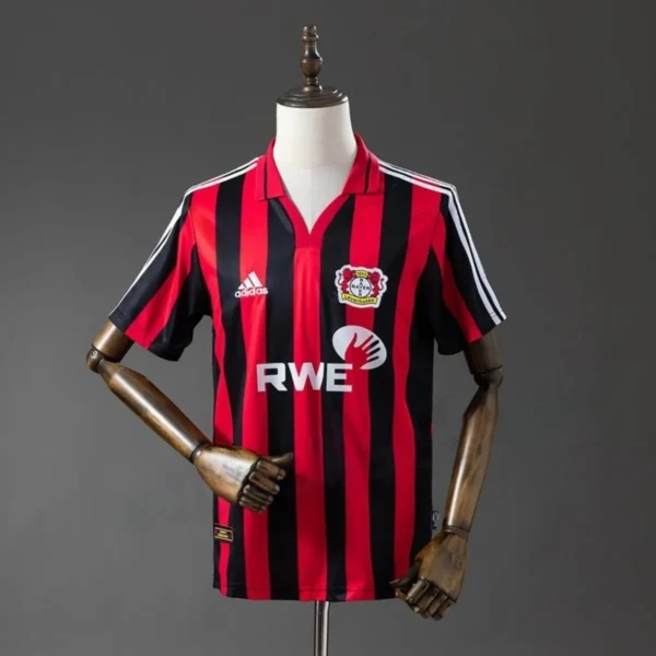 Camisa Bayer Leverkusen 2001/02 Home - Retrô