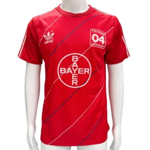 Camisa Bayer Leverkusen 1987/88 Home - Retrô