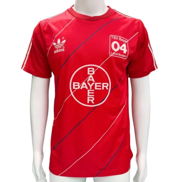 Camisa Bayer Leverkusen 1987/88 Home - Retrô