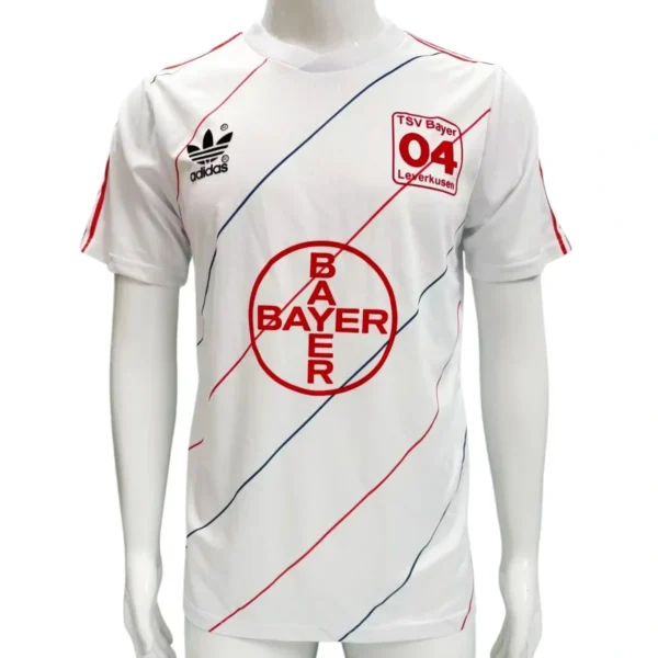 Camisa Bayer Leverkusen 1987/88 Away - Retrô